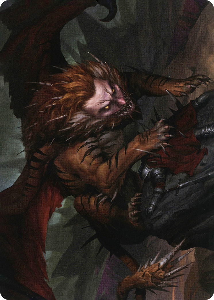 Manticore // Manticore (AAFR-006) - Adventures in the Forgotten Realms Art Series (Borderless) Foil