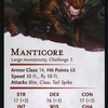 Manticore // Manticore (AAFR-006) - Adventures in the Forgotten Realms Art Series (Borderless) Foil