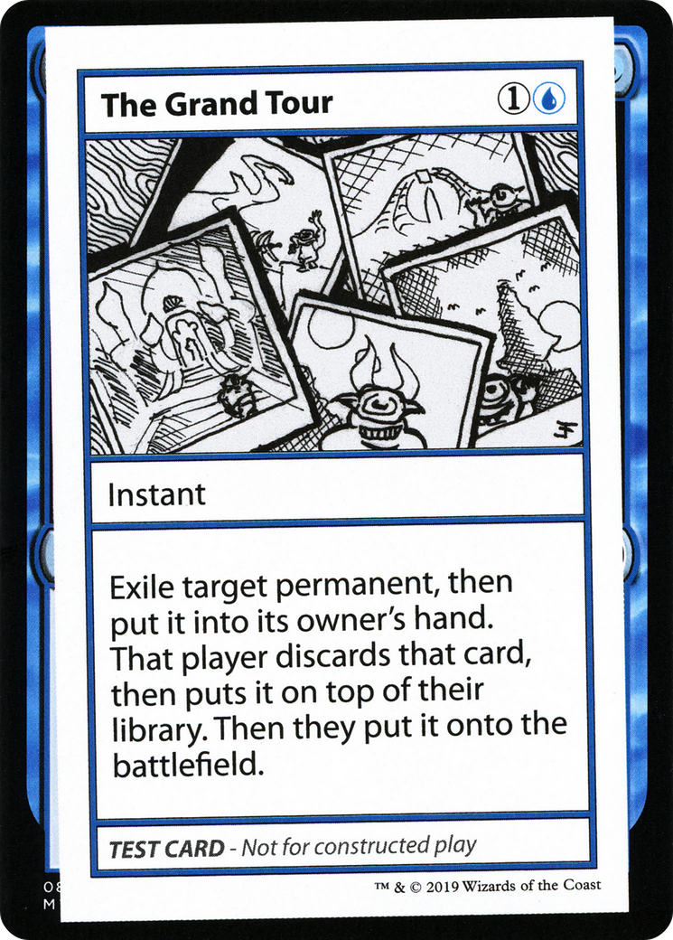 The Grand Tour (No PW Symbol) (CMB1-030) - Mystery Booster Playtest Cards 2021