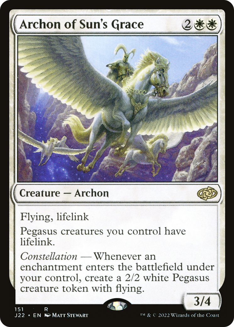 Archon of Sun's Grace (J22-151) - Jumpstart 2022