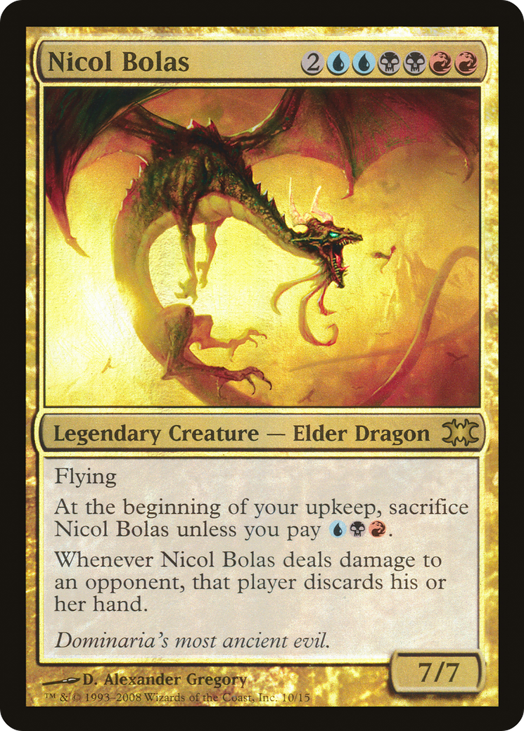 Nicol Bolas (DRB-010) - From the Vault: Dragons Foil