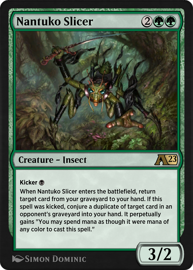 Nantuko Slicer (YDMU-017) - Alchemy: Dominaria