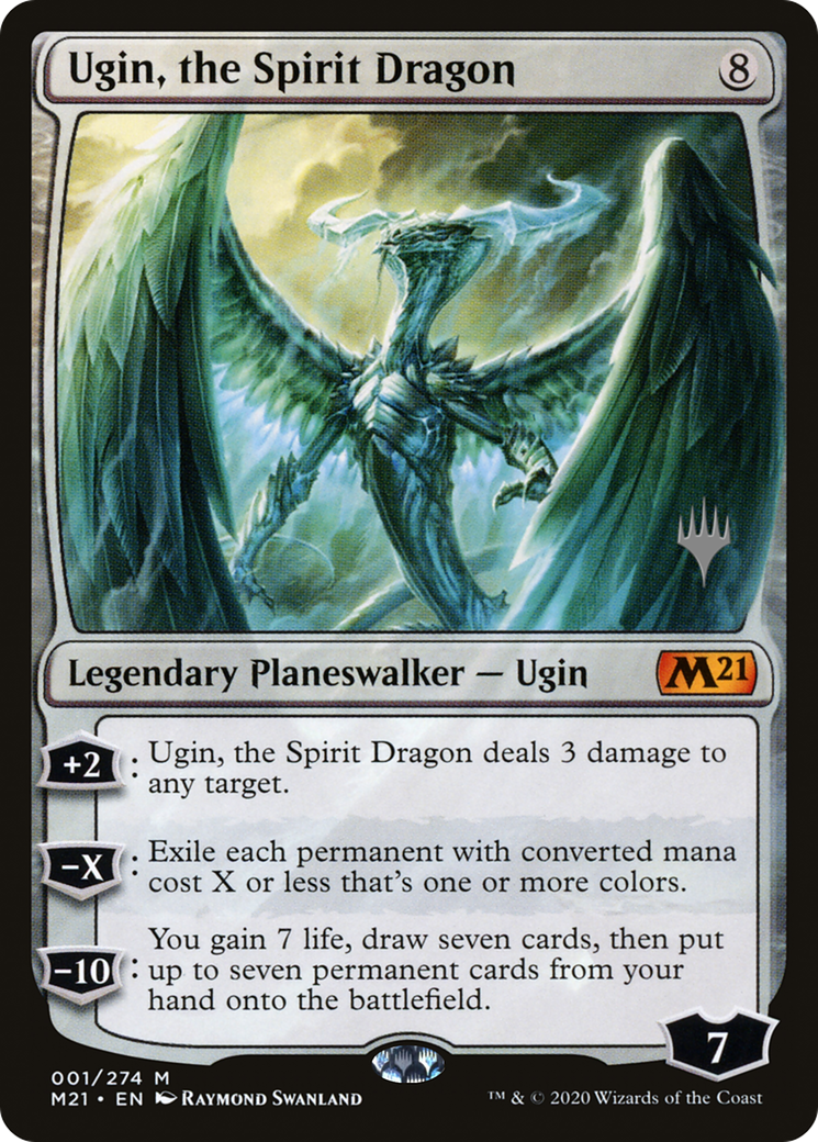 Ugin, the Spirit Dragon (PPM21-001) - Core Set 2021 Promos