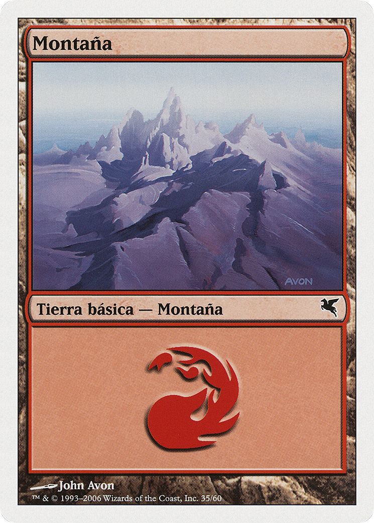 Mountain (Italian) - "Montagna" (C35) (PSAL-C35) - Salvat 2005