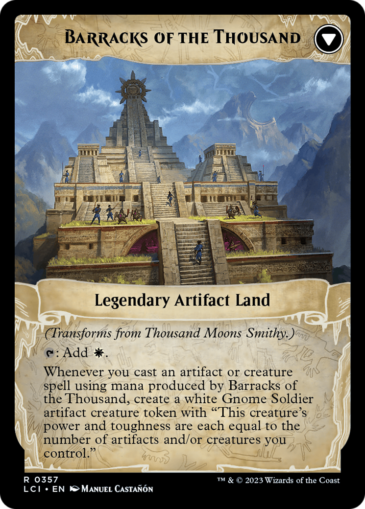 Thousand Moons Smithy (Extended Art) (LCI-357) - The Lost Caverns of Ixalan: (Extended Art)