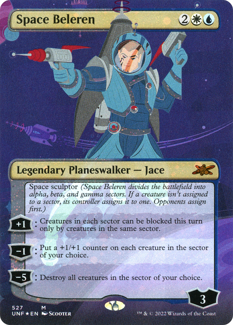 Space Beleren (Borderless) (Galaxy Foil) (UNF-527) - Unfinity (Borderless) Foil