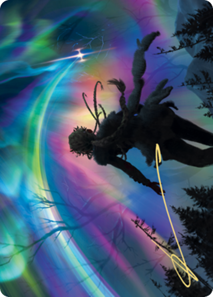 The Prismatic Bridge // The Prismatic Bridge (ASKHM-064) - Art Series: Kaldheim (Borderless) Foil