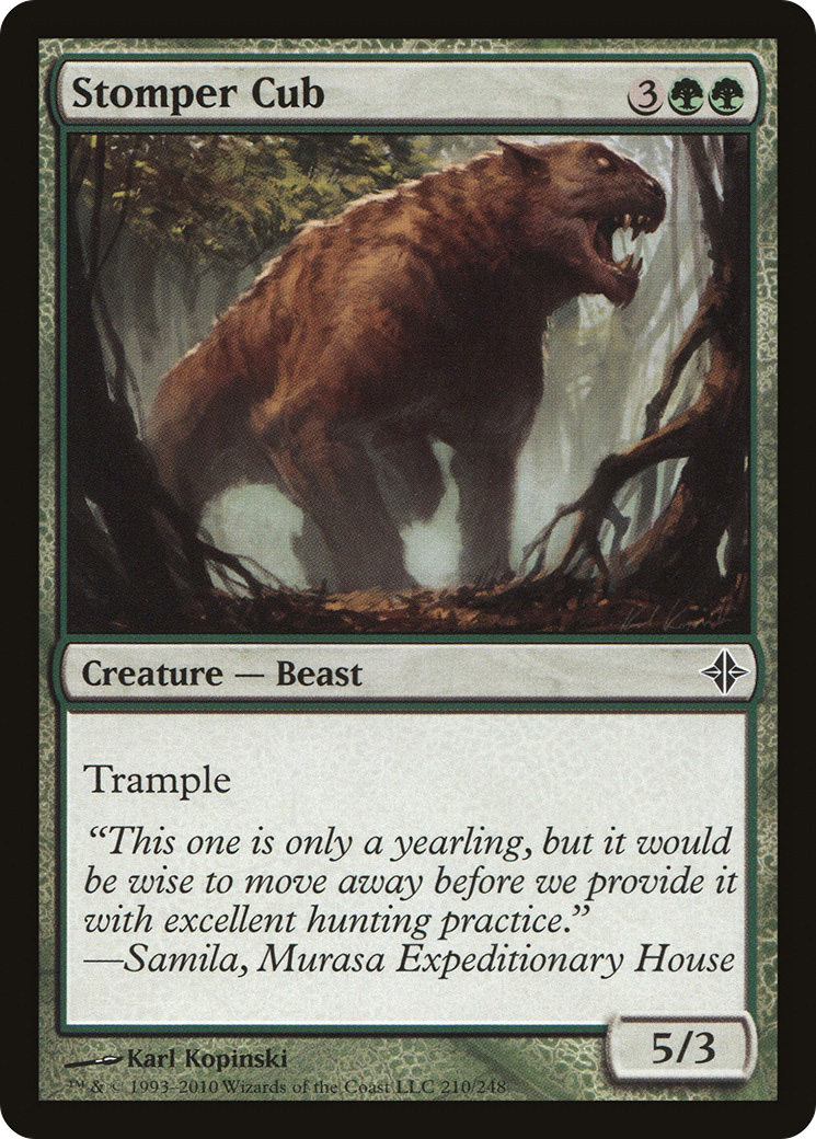 Stomper Cub (ROE-210) - Rise of the Eldrazi Foil