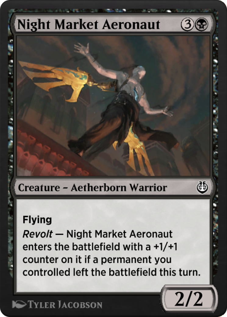 Night Market Aeronaut (KLR-102) - Kaladesh Remastered