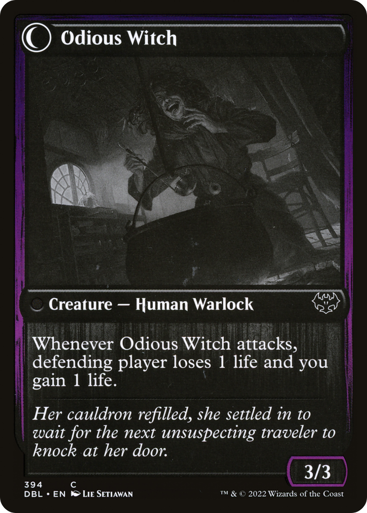 Ragged Recluse (DBL-394) - Innistrad: Double Feature: (Double Faced Transform) Foil