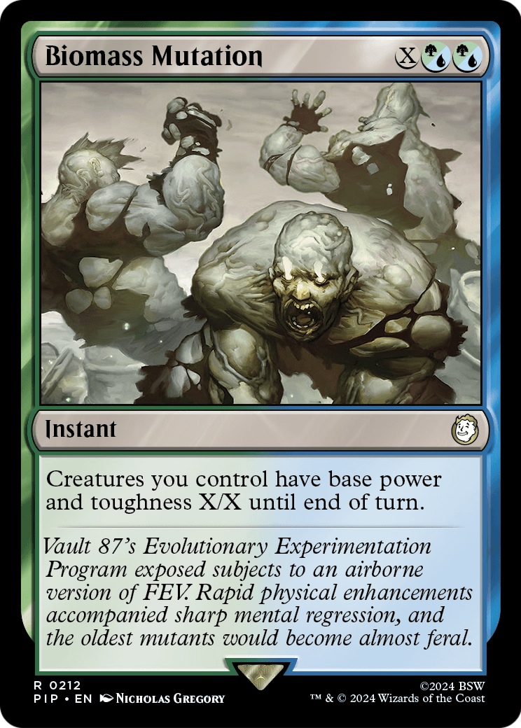 Biomass Mutation (PIP-212) - Fallout Foil