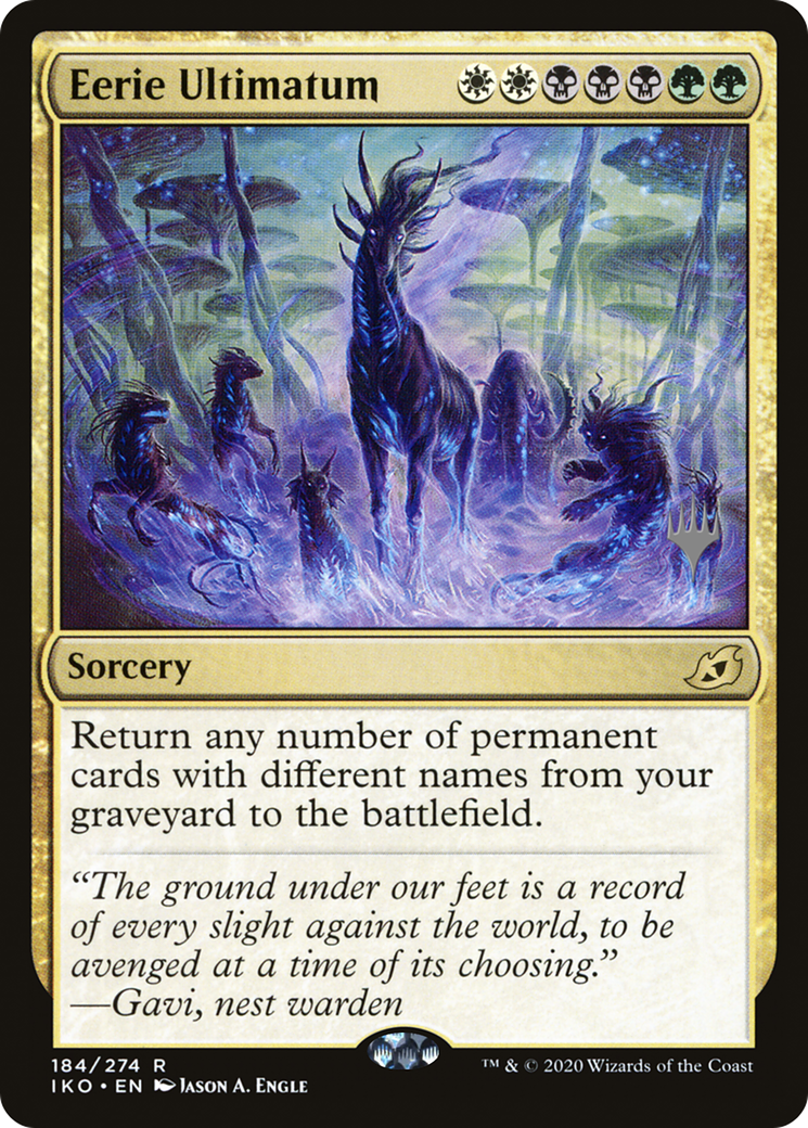 Eerie Ultimatum (PPIKO-184) - Ikoria: Lair of Behemoths Promos Foil