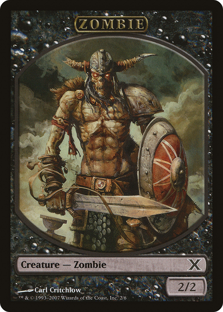Zombie Token (10E-002) - Tenth Edition Tokens