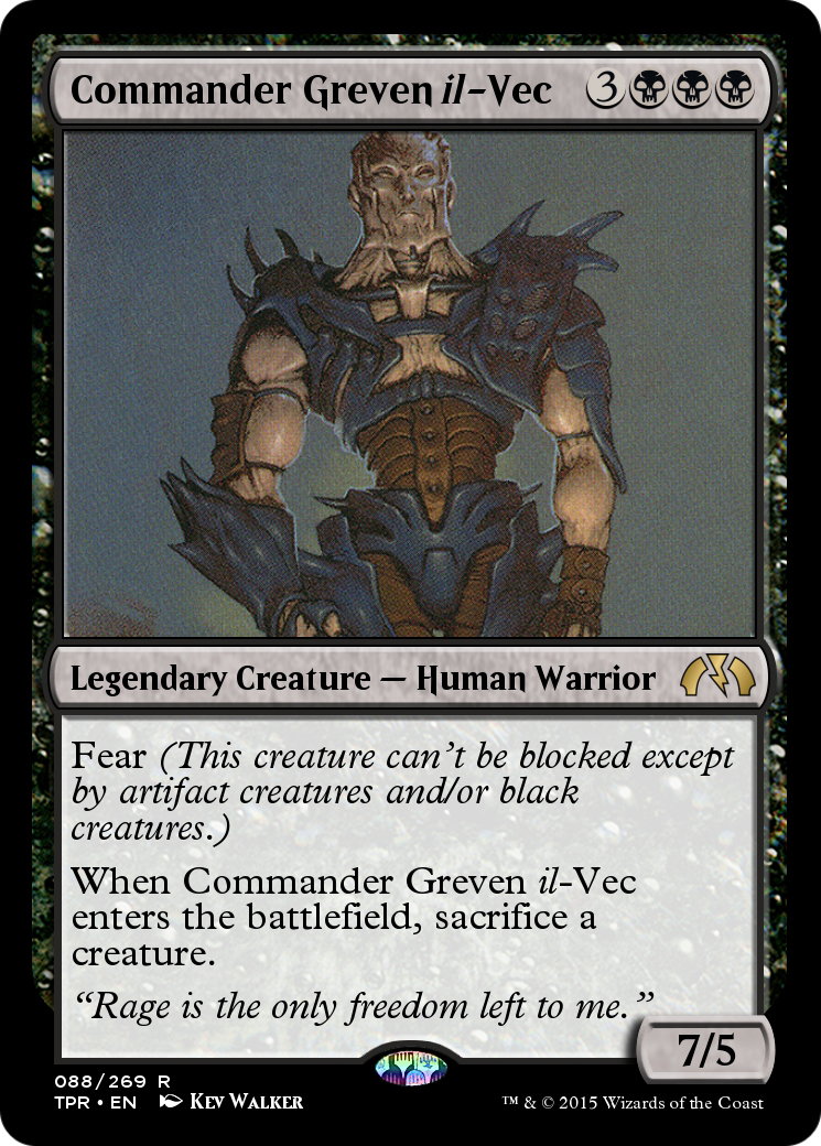 Commander Greven il-Vec (TPR-088) - Tempest Remastered Foil