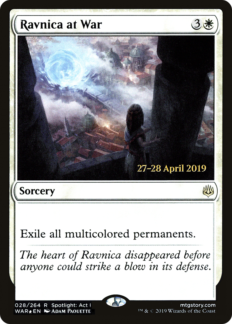 Ravnica at War (PRE-028) - War of the Spark Promos Foil