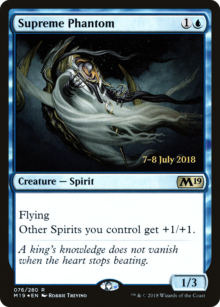 Supreme Phantom (PRE-076) - Core Set 2019 Promos Foil