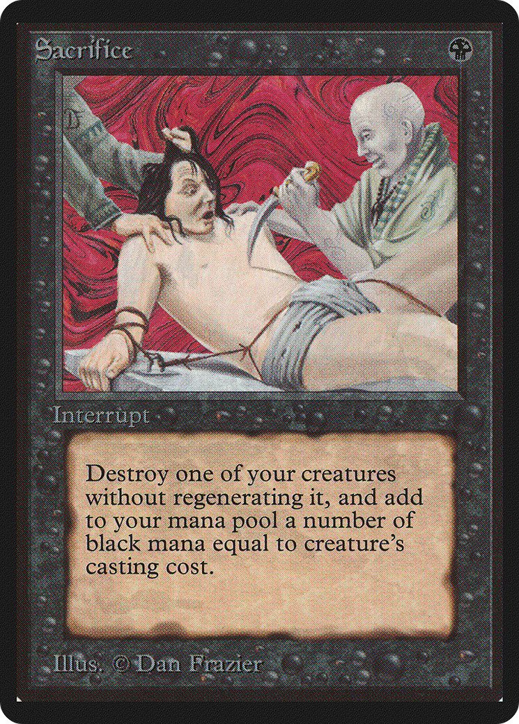 Sacrifice (LEB-) - Limited Edition Beta