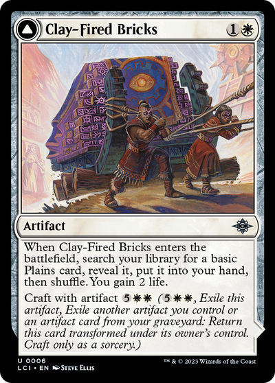 Clay-Fired Bricks (LCI-006) - The Lost Caverns of Ixalan