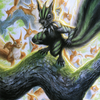 Chatterfang, Squirrel General // Chatterfang, Squirrel General (AMH2-067) - Modern Horizons 2 Art Series (Borderless)