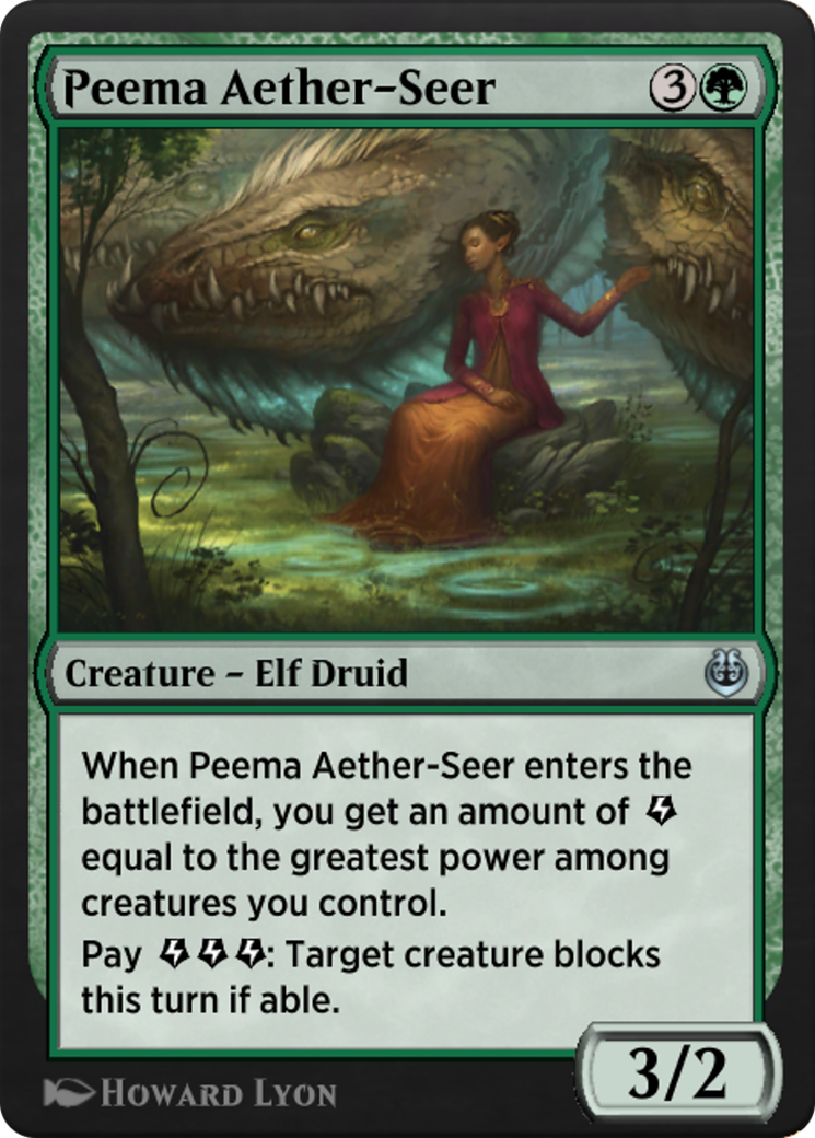 Peema Aether-Seer (KLR-175) - Kaladesh Remastered