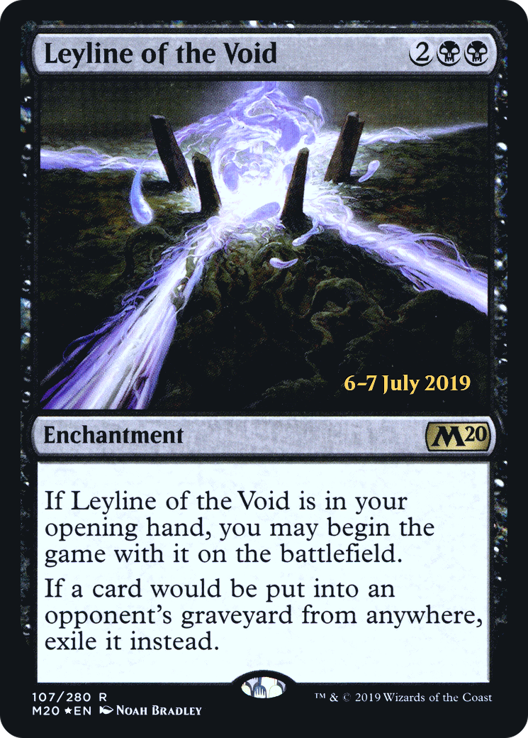 Leyline of the Void (PRE-107) - Core Set 2020 Promos Foil