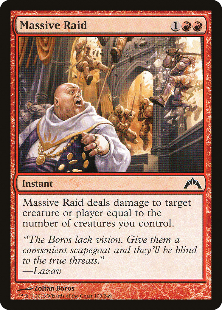 Massive Raid (GTC-100) - Gatecrash