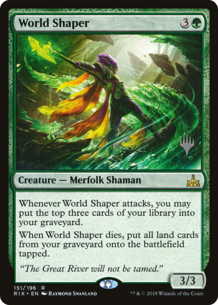 World Shaper (PPM20-151) - Rivals of Ixalan Promos Foil