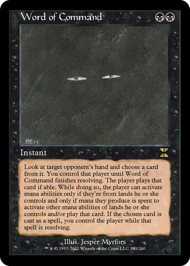 Word of Command (ME4-103) - Masters Edition IV