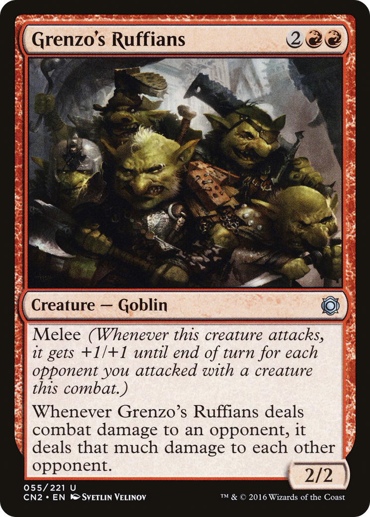 Grenzo's Ruffians (CN2-055) - Conspiracy: Take the Crown Foil