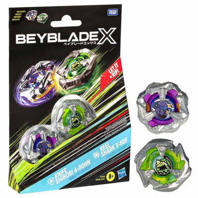 Beyblade X: Dual Knife Shibobi Keel Shark