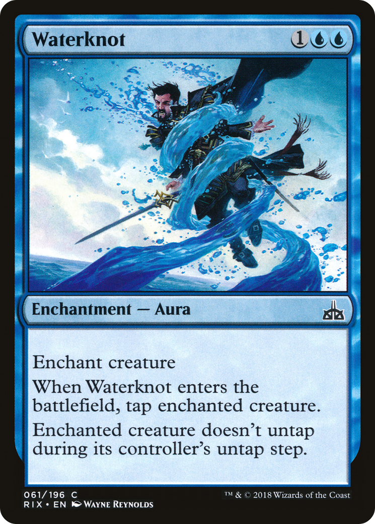 Waterknot (RIX-061) - Rivals of Ixalan Foil