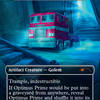 Optimus Prime - Darksteel Colossus (SLD-1081) - Secret Lair Drop (Borderless) Foil