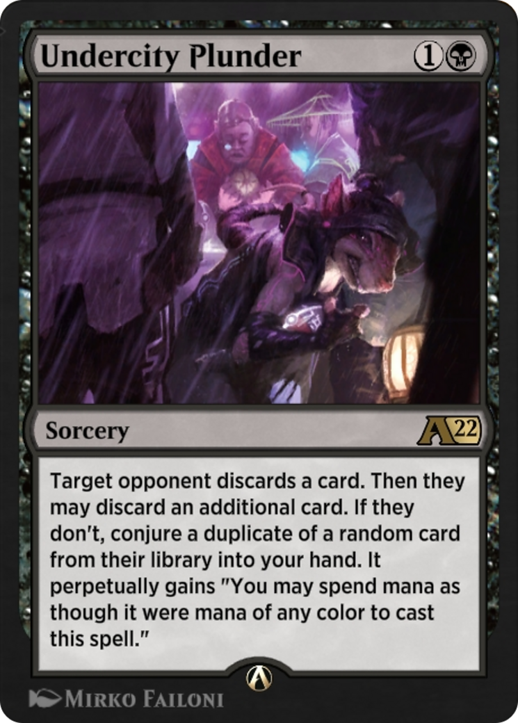 Undercity Plunder (YNEO-015) - Alchemy: Kamigawa