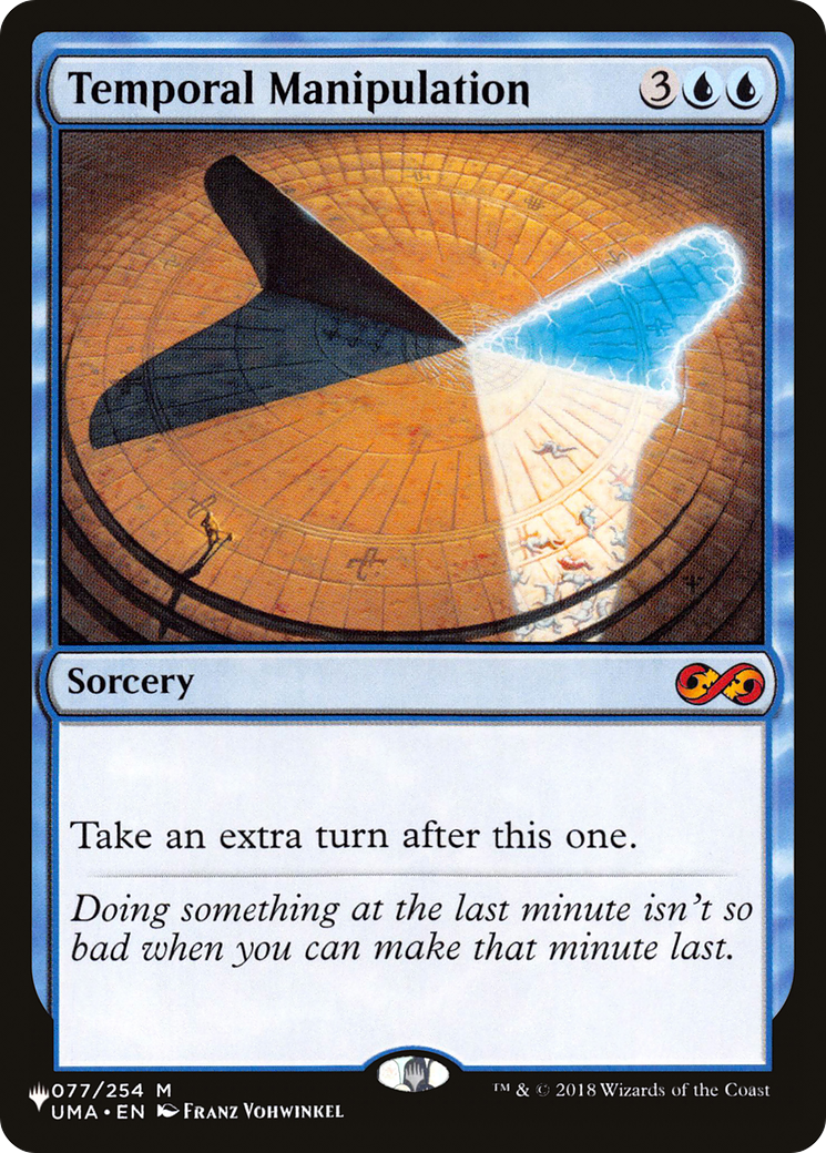 Temporal Manipulation (LIST-077/254) - The List