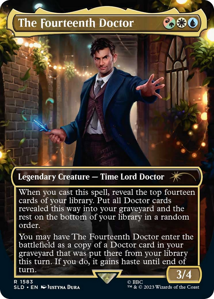 The Fourteenth Doctor (SLD-1583) - Secret Lair Drop (Borderless)