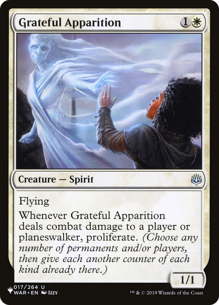 Grateful Apparition (LIST-WAR-17) - The List