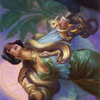 Venom Connoisseur // Venom Connoisseur (ASNC-021) - New Capenna Art Series (Borderless) Foil
