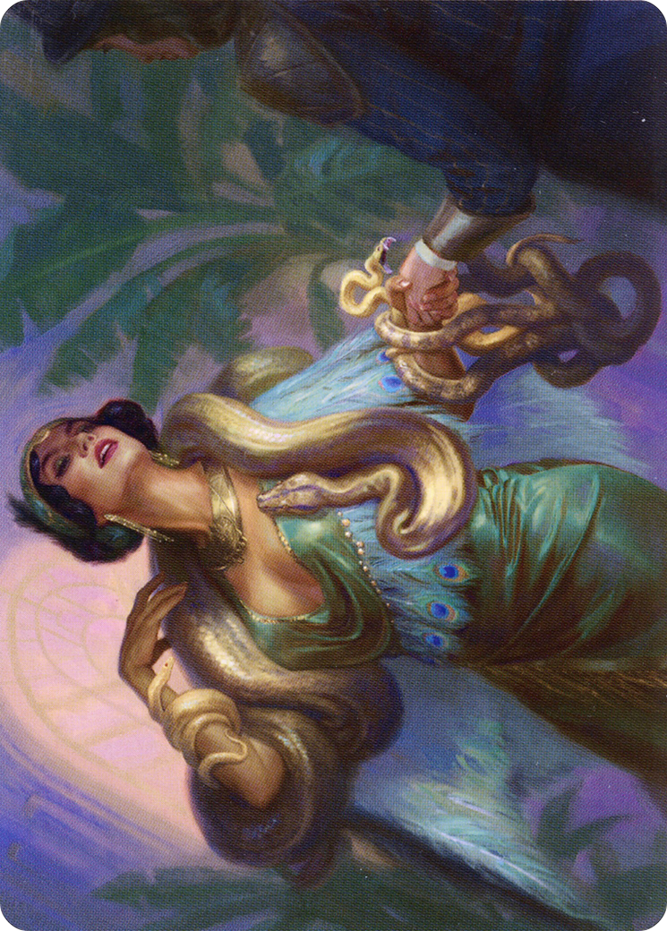 Venom Connoisseur // Venom Connoisseur (ASNC-021) - New Capenna Art Series (Borderless) Foil
