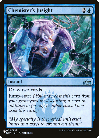 Chemister's Insight (LIST-GRN-32) - The List