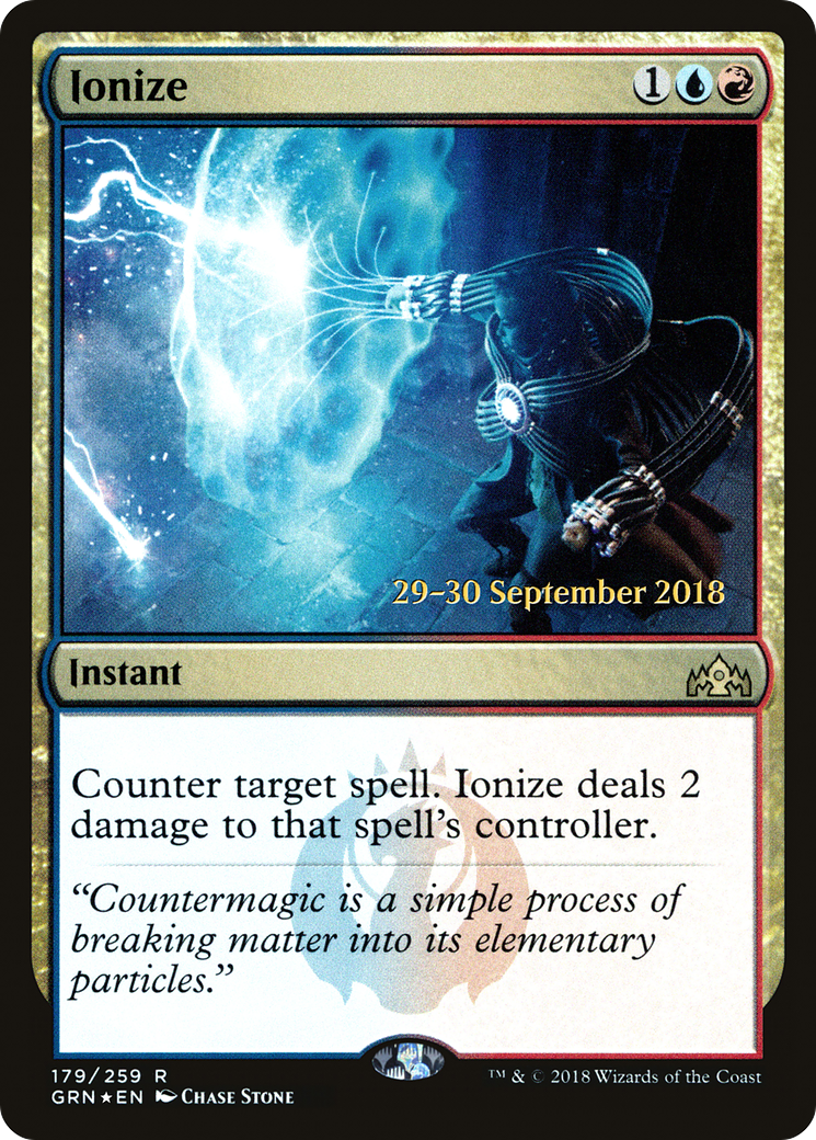 Ionize (PRE-179) - Guilds of Ravnica Promos Foil