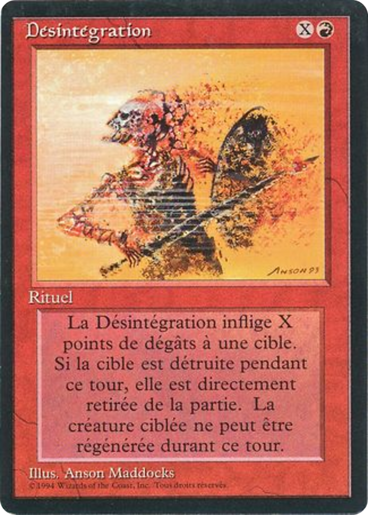 Disintegrate (FBB-) - Foreign Black Border
