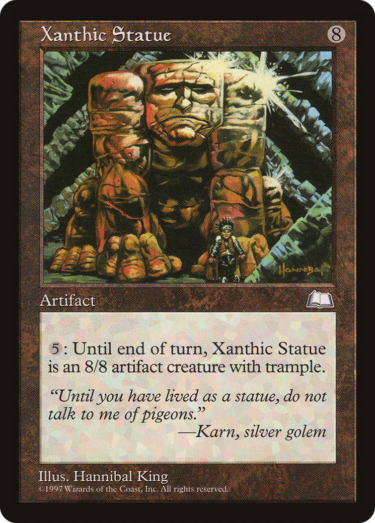 Xanthic Statue (WTH-) - Weatherlight