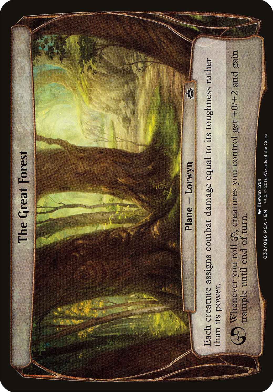 The Great Forest (Planechase Anthology) (OVER-) - Planechase Anthology Planes