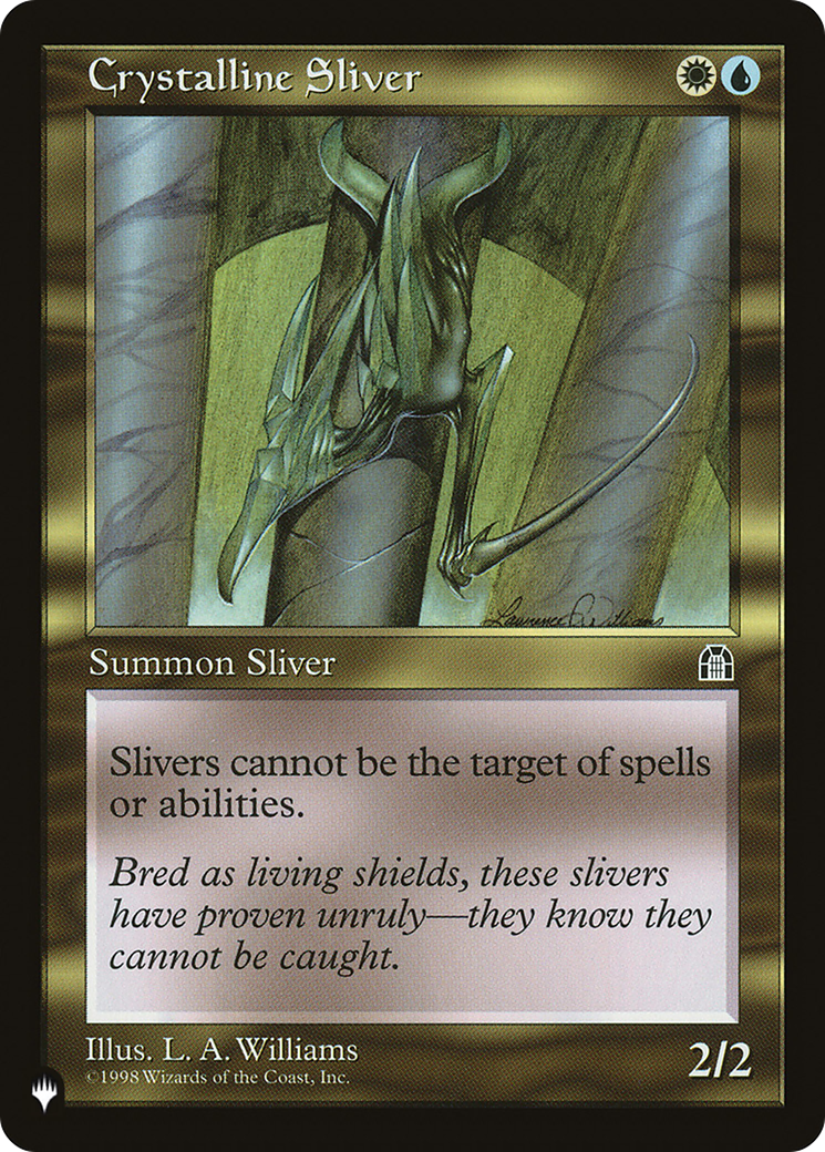 Crystalline Sliver (LIST-) - The List