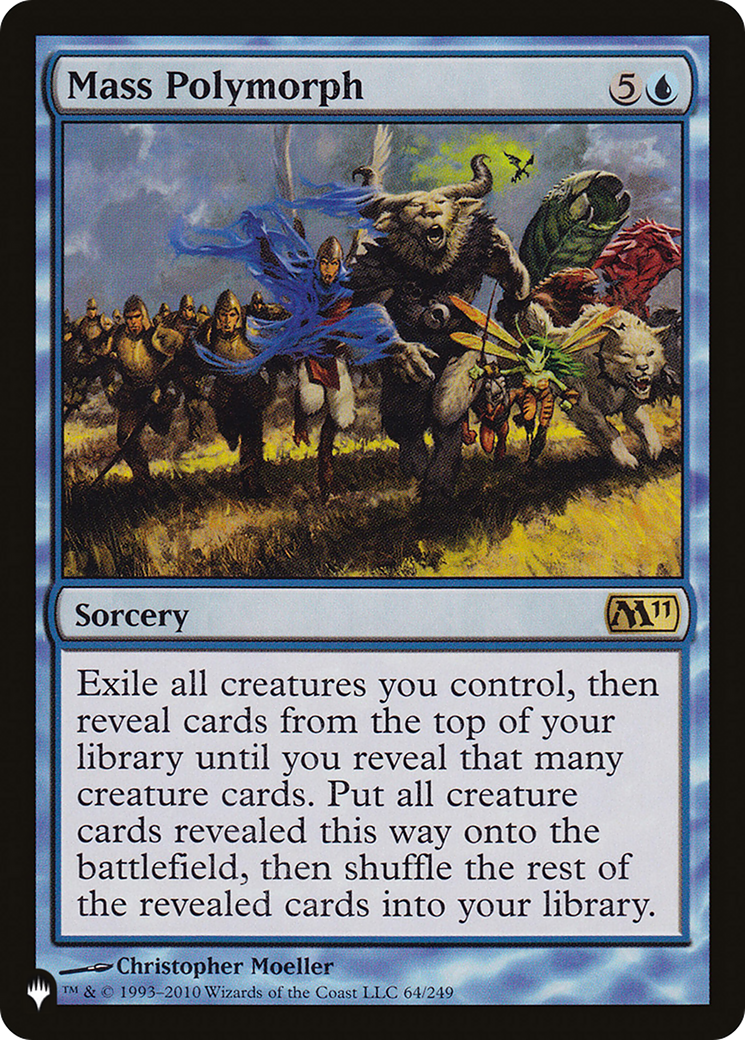 Mass Polymorph (LIST-64/249) - The List