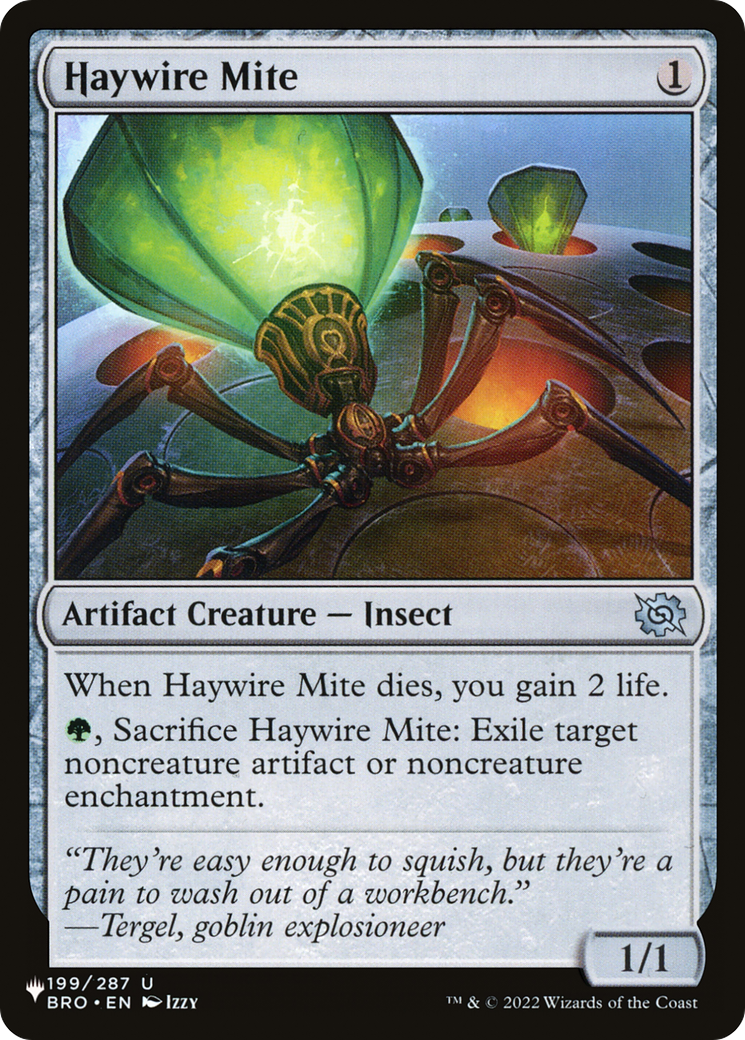 Haywire Mite [The List]