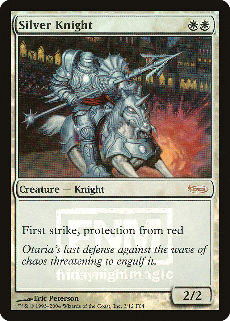 Silver Knight (FNM-) - Friday Night Magic 2004 Foil