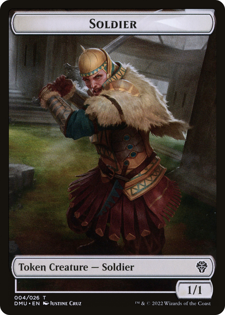 Soldier Token (DMU-004) - Dominaria United Tokens