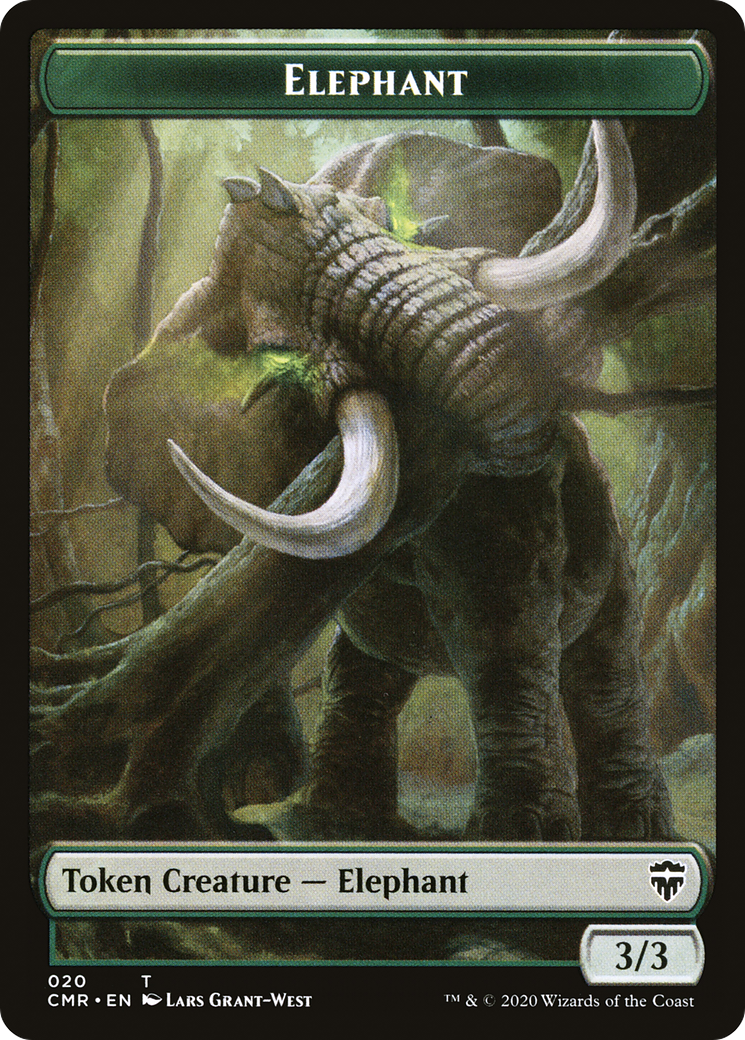 Elephant (TCMR-020) - Commander Legends Tokens