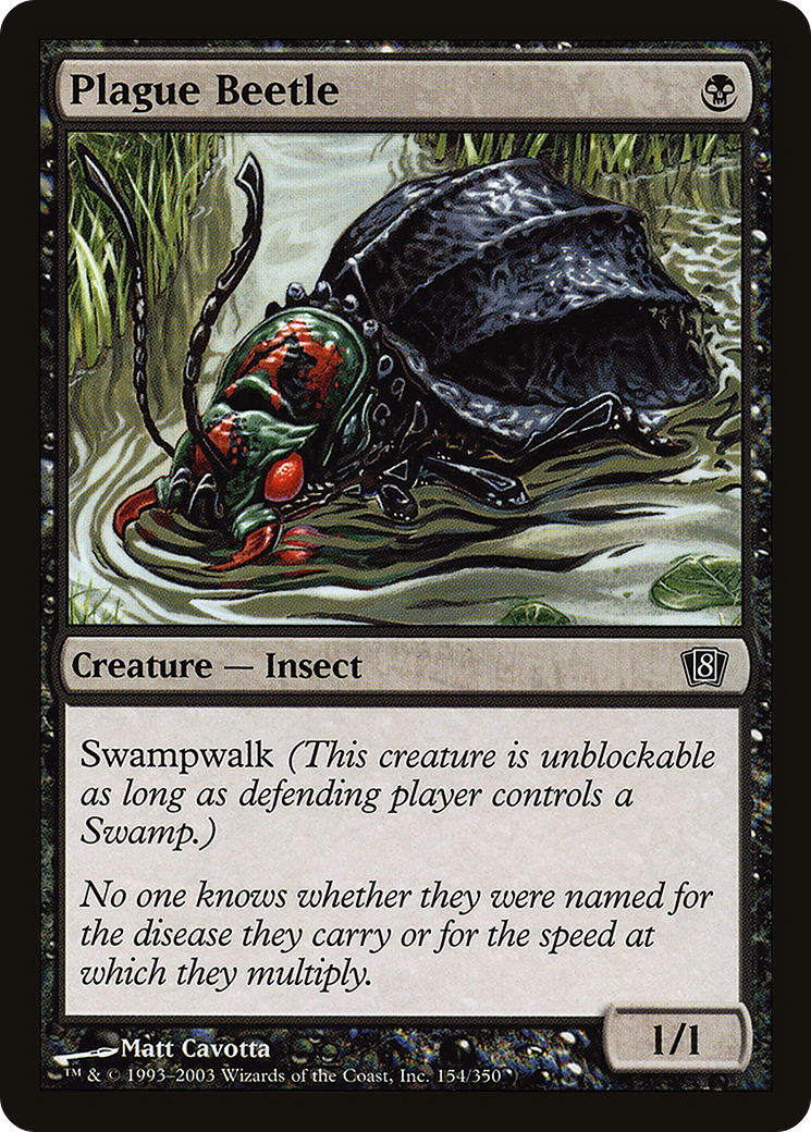 Plague Beetle (8ED-154) - 8th Edition